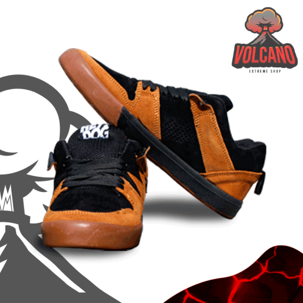 Tenis Hey Dog Husky Camel Negro