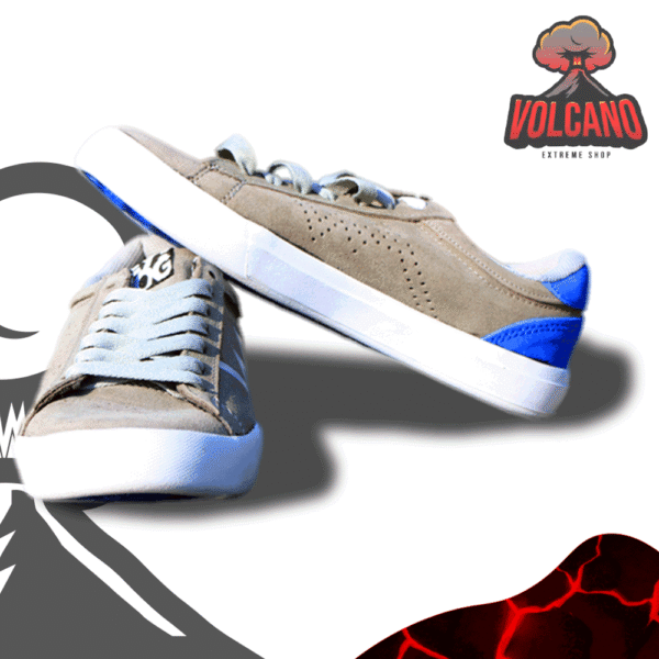 Tenis Hey Dog Bravo Gris Azul