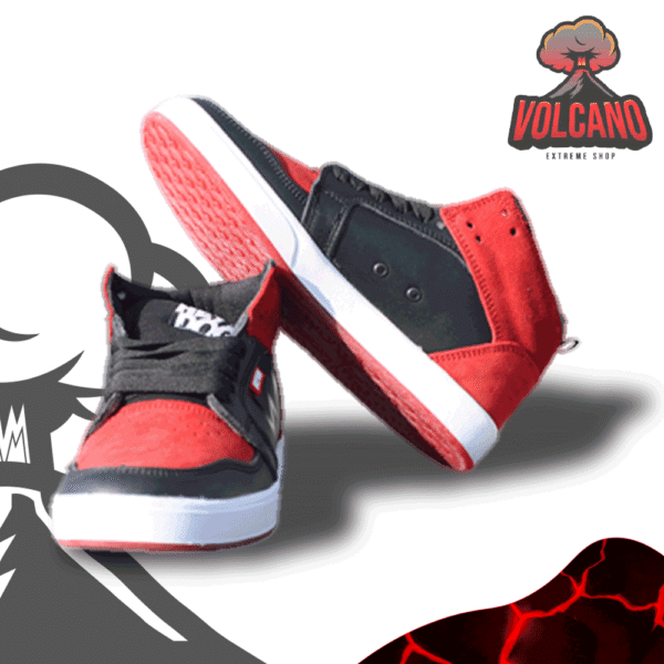 Tenis Hey Dog K Nine Negro Rojo