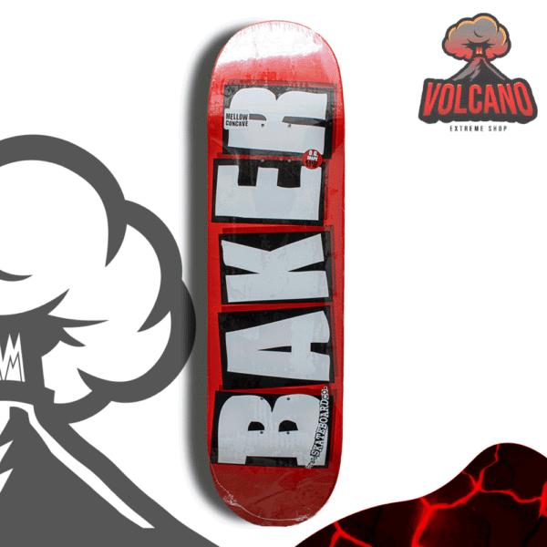 02-tabla-baker Tabla Baker Classic Red Logo #8.25" y 8.5"