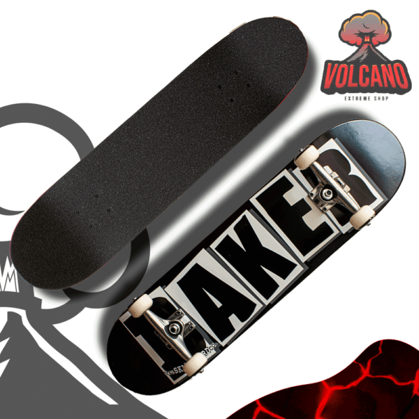 Patineta Baker Skateboards, Classic Black Logo #8.25