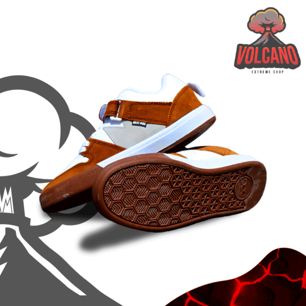Tenis Hey Dog Husky Blanco Camel
