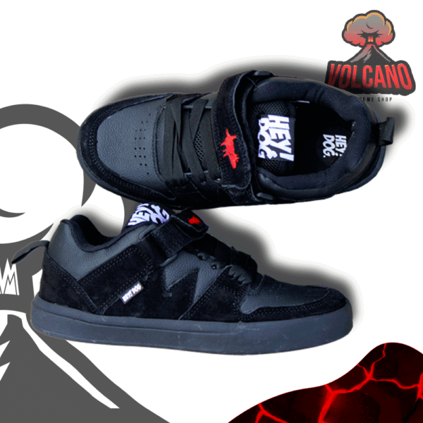 Tenis Hey Dog Husky Negro Total