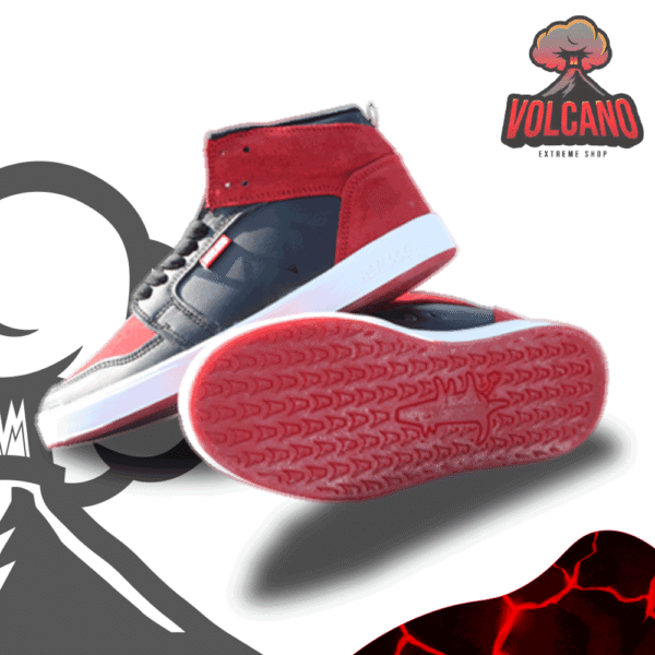 Tenis Hey Dog K Nine Negro Rojo