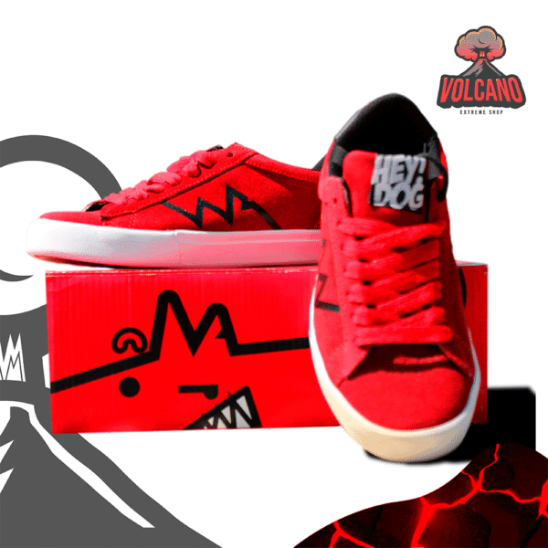 Tenis Hey Dog Bravo Tinto
