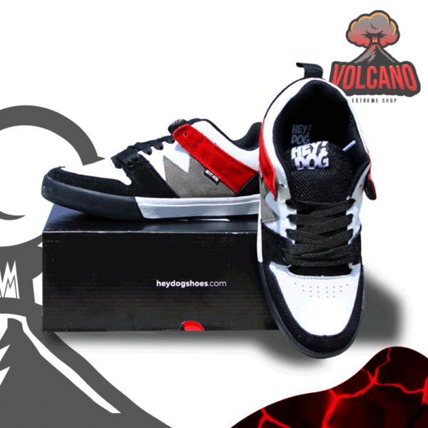 Tenis Hey Dog Husky Negro Blanco
