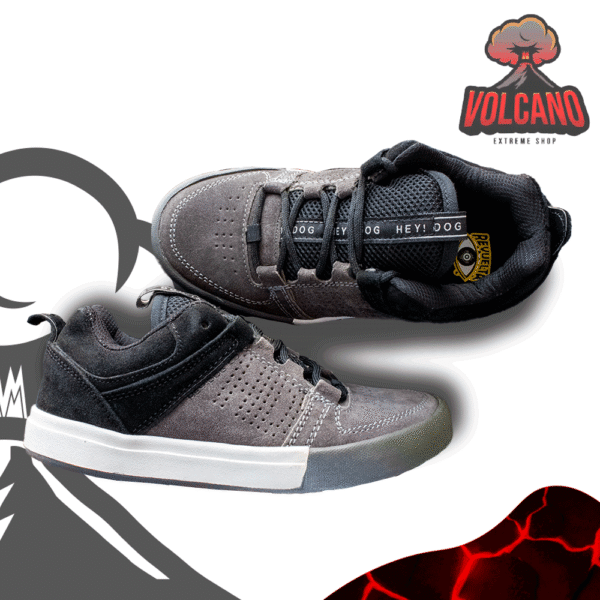 Tenis Hey Dog Revuleta Negro Gris