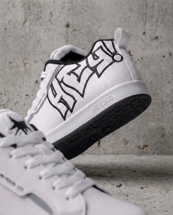 Tenis Hey Dog Rex Blanco Negro