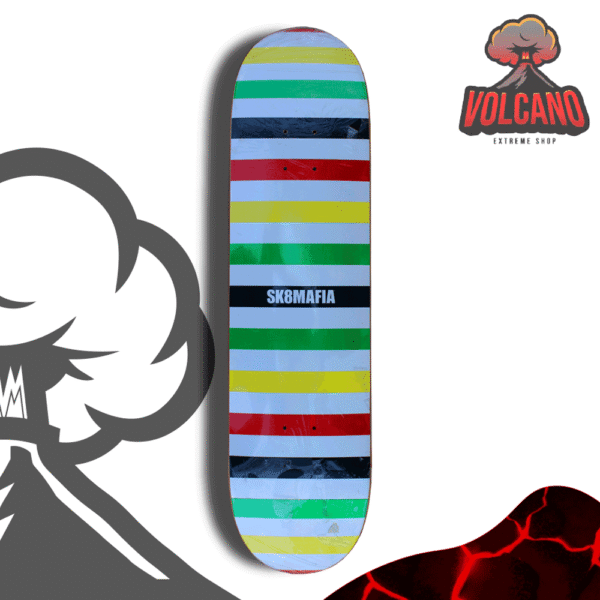 Tabla Skate Mafia "Rasta" #7.75