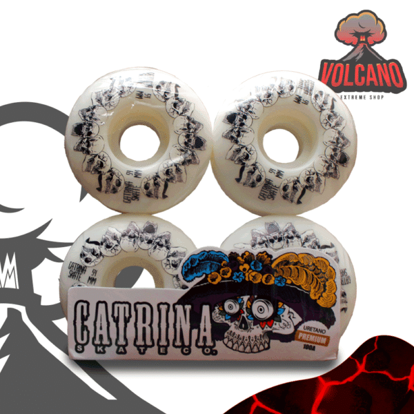 Ruedas Catrina 54 mm, modelo Skulls