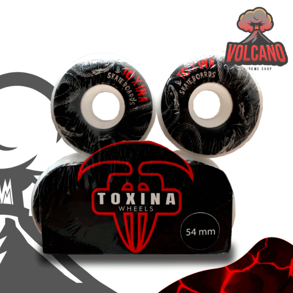 Ruedas Cónicas Toxina 54 mm, modelo Black Mamba