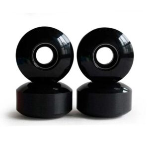 lisas negras Ruedas Negras Lisas 52 mm