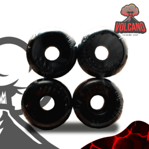 ruedas-negras-lizas Ruedas Conicas Lisas 56 mm
