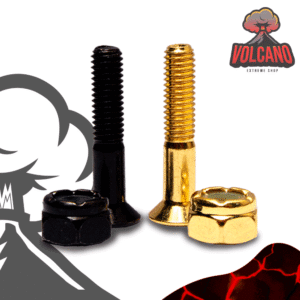 02-tornillos-vulkan-dorados Juego de 8 Tornillos Vulkan Negros con Dorado