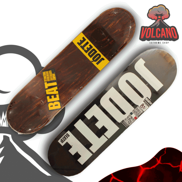 Tabla Beat Skateboards  #8.5 (brilla en la oscuridad)