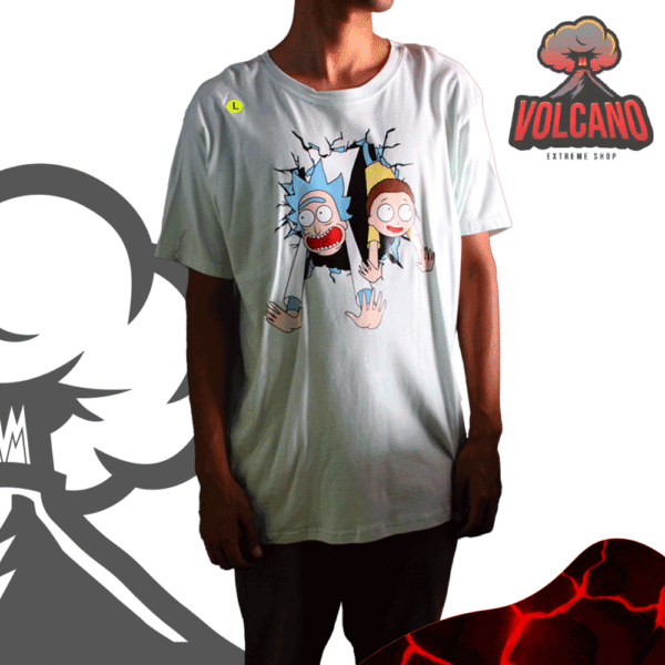 Playera Rick and Morty Talla G